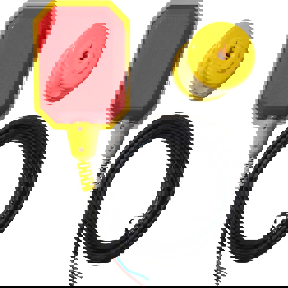 Float Switches; Pump Type: Float Switch; For Use With: Sump/Grinder Pumps; Float Style: Weighted Control Float Switch; Voltage (AC): 3.3V DC; 120V AC; 220V AC; 12V DC; Horsepower: 1/2; Amperage Rating: 13.0000; Cord Length: 6; Mount Type: Pipe Mount; Mini